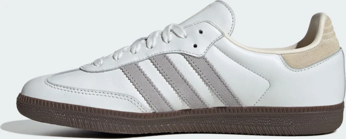 adidas Samba core white/grey two/cream white