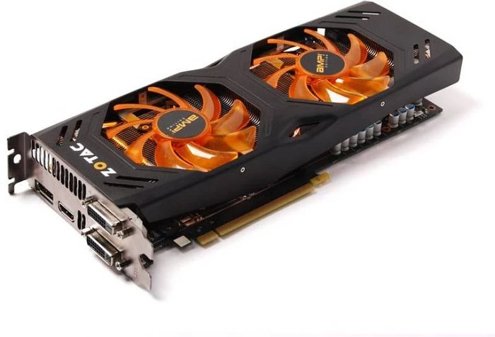 Zotac GeForce GTX 680 AMP! v2, 2GB GDDR5, 2x DVI, HDMI, DP