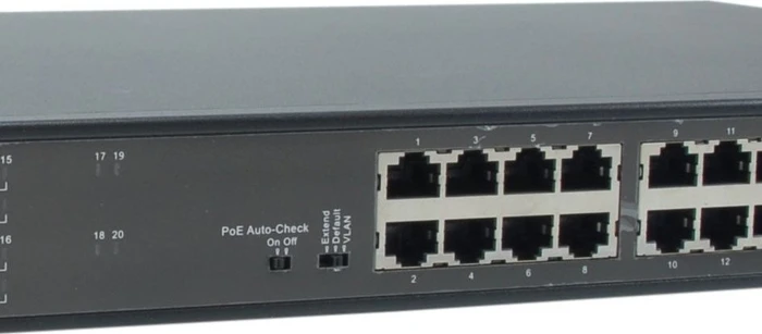 LevelOne FGP-2031 Rackmount Switch, 18x RJ-45, 2x SFP, 270W PoE+