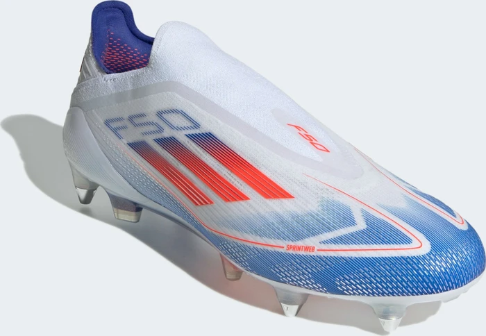 adidas F50 Elite Laceless SG cloud white/solar red/lucid blue