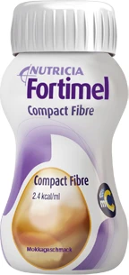 Fortimel Compact Fibre Trinknahrung Cappuccino, 500ml (4x 125ml)