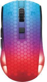Deltaco DM320 Wireless RGB Lightweight Gaming Mouse schwarz/transluzent, USB (GAM-145)