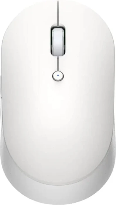 Xiaomi Mi Dual Mode Wireless Mouse Silent Edition Quartz White, USB/Bluetooth
