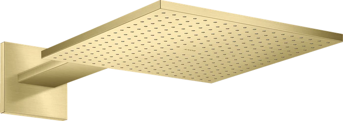 Hansgrohe Axor ShowerSolutions Kopfbrause 300/300 1jet mit Brausearm brushed brass