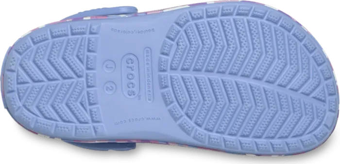 Crocs Crocband Glow Confetti Band Clog blue haze/multi (Junior)