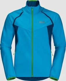 Jack Wolfskin Tandem Softshell Fahrradjacke blue jewel (Herren)