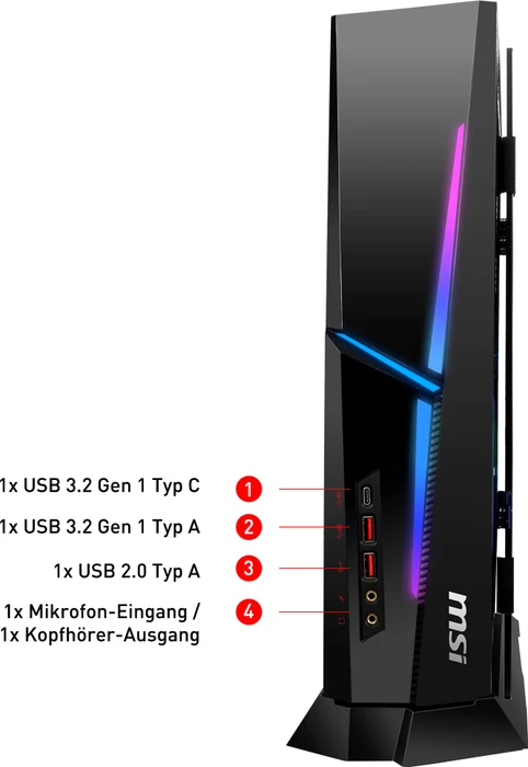 MSI Trident AS 12th 12TD-065AT, Core i7-12700F, 32GB RAM, 1TB SSD, GeForce RTX 3060 Ti LHR
