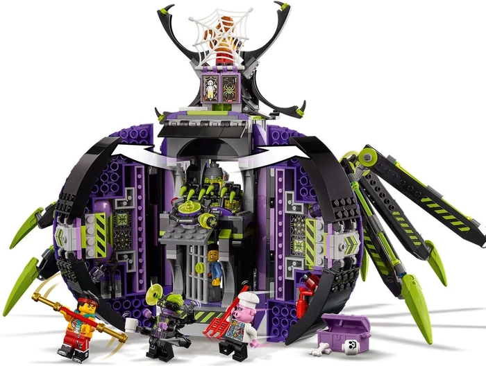 LEGO Monkie Kid - Hauptquartier der Spider Queen