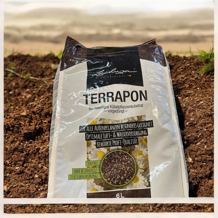 Lechuza TerraPON mineralisches Humus-Pflanzsubstrat, 6l