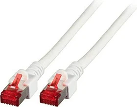 EFB Elektronik Patchkabel, Cat6, S/FTP, RJ-45/RJ-45, 1m, weiß