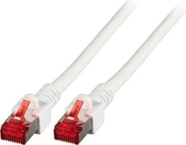 EFB Elektronik Patchkabel, Cat6, S/FTP, RJ-45/RJ-45, 1m, weiß