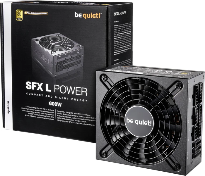 be quiet! SFX-L Power 600W, SFX-L 3.3