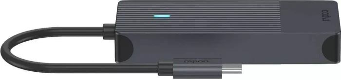 Rapoo UCM-2001 4-in-1 Multiport Adapter, 1x USB-C 3.0 [Stecker]