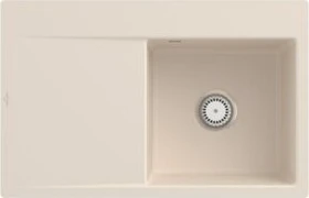 Villeroy & Boch Subway Style 45 Flat flächenbündig Becken rechts ivory