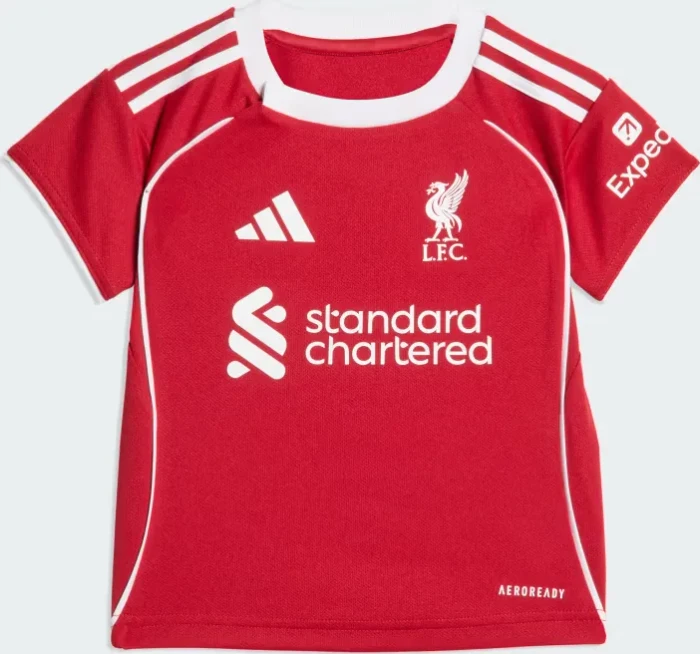 adidas Liverpool FC 2025/2026 Heimausrüstung (Junior)