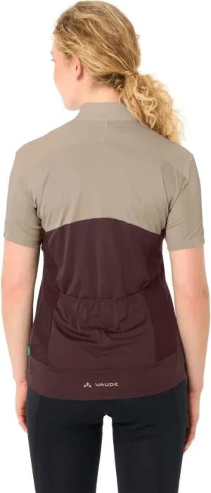 Vaude Matera FZ Trikot kurzarm dark oak (Damen)