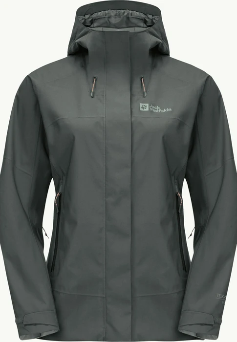 Jack Wolfskin Kammweg 2L Funktionsjacke slate green (Damen)