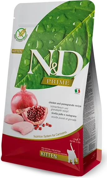 Farmina N&D Prime, Huhn & Granatapfel Kitten, 5kg
