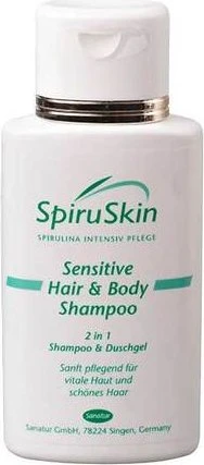 Sanatur Spiruskin Sensitive Hair & B Shampoo, 200ml