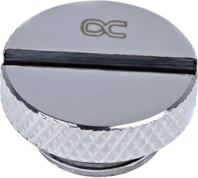 Alphacool Eiszapfen Verschlussschraube G1/4", verchromt