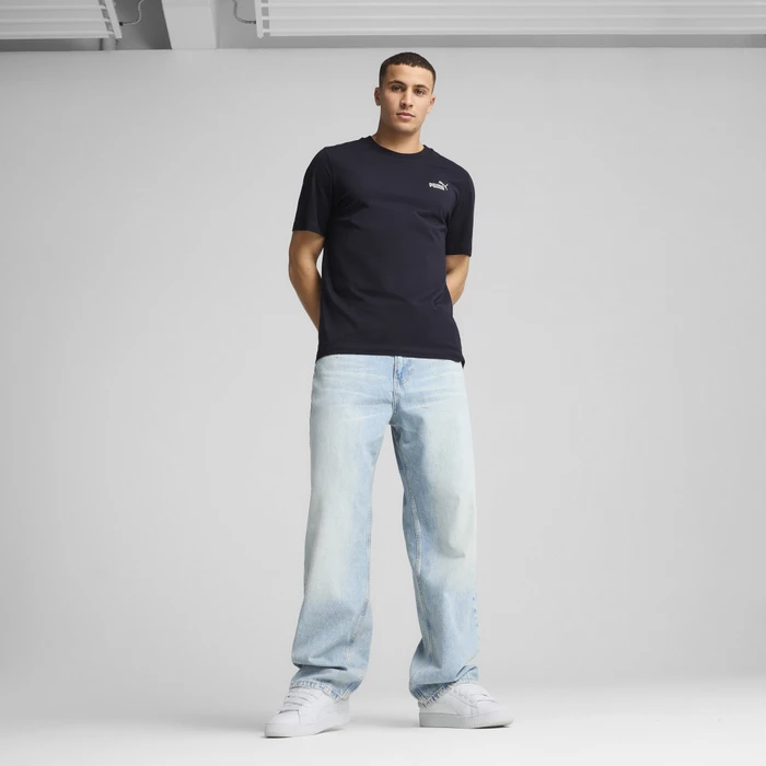Puma Essentials Small No.1 Logo T-Shirt kurzarm new navy