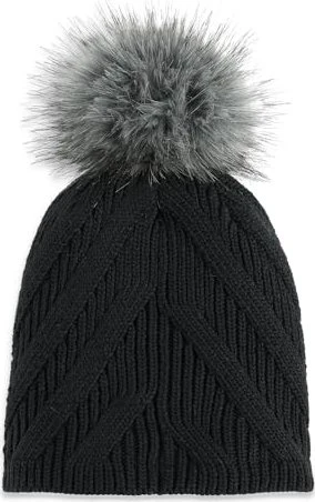 Spyder Royal Pom Beanie schwarz (Damen)