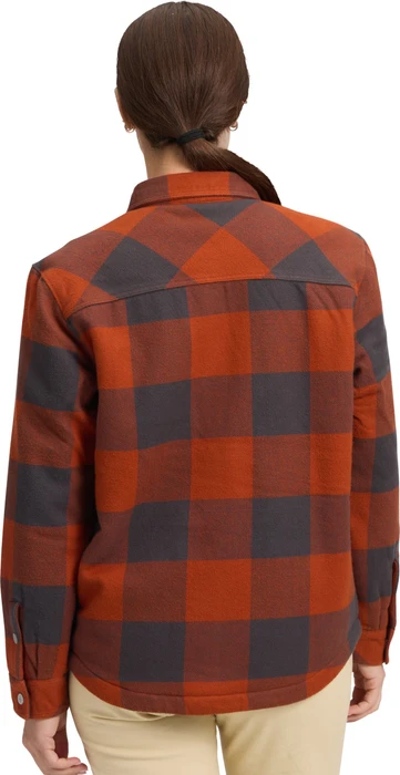 Black Diamond Project Lined Flannel Hemd langarm carbon/burnt sienna (Damen)