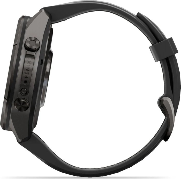 Garmin Fenix 9 Pro 43mm carbon grey dlc titanium/black-pebble grey