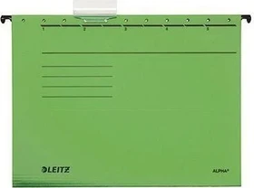 Leitz Alpha Hängehefter, A4, grün, 25er-Pack
