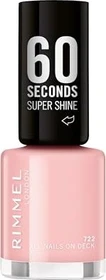 Rimmel 60 Seconds Super Shine Nagellack 722 All Nails On Deck, 8ml