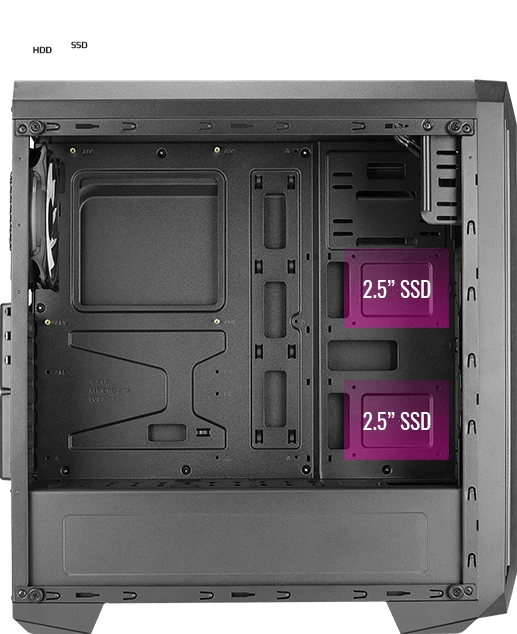 AeroCool Skyline ARGB, Lüfter LED ARGB, Acrylfenster