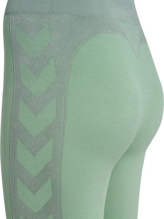 hummel CLEA Seamless Tight Hose lang chinois green (Damen)