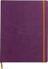 Rhodia Boutique Cahier, A4+, liniert, Softcover, violett, 80 Blatt