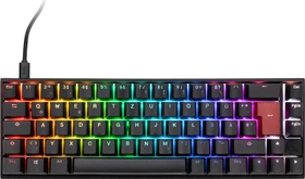 Ducky Mecha Pro SF, PBT, schwarz, LEDs RGB, MX RGB RED, USB, DE (DKME2167ST-RDEPDAAT2)