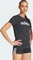 adidas Loungewear Essentials Slim Logo T-Shirt kurzarm schwarz/weiß (Damen) Vorschaubild