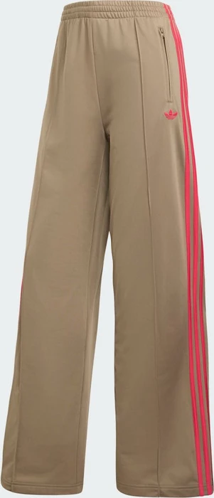adidas Firebird Trainingshose lang khaki six/power pink (Damen)