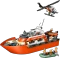 LEGO City - Rettungsboot der Küstenwache mit Hubschrauber Vorschaubild