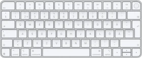 Apple Magic Keyboard mit Touch ID für Mac mit Apple Chip (USB-C), weiß/silber, USB/Bluetooth, SE