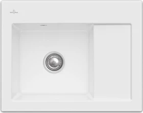 Villeroy & Boch Subway 45 Compact Einbau Becken links snow white
