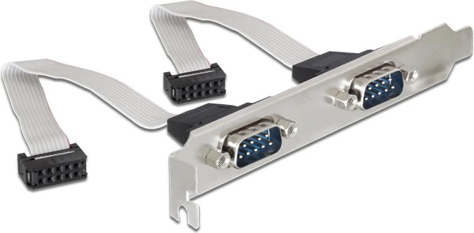 DeLOCK 4x seriell/1x parallel, PCIe x1