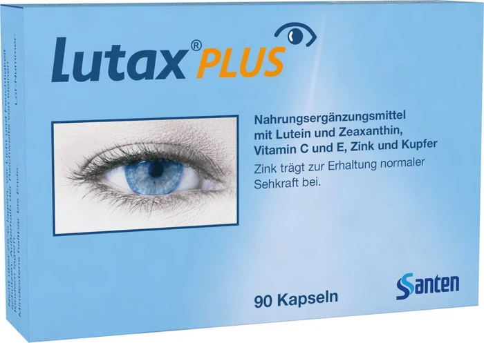 Santen Lutax Plus Kapseln, 90 Stück