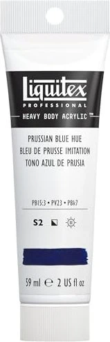 Liquitex Professional Heavy Body Acrylic prussian blue hue, 59ml