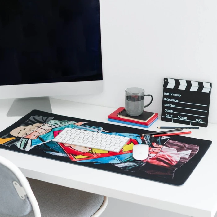 Grupo Erik Editores DC Comics Superman XL Mousepad, 800x350mm, mehrfarbig
