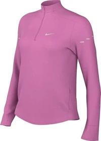 Nike Swift Dri-FIT UV 1/4-Zip Laufshirt langarm playful pink (Damen)