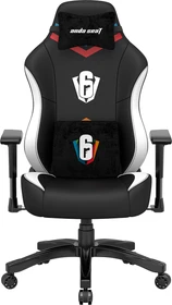 Anda Seat Phantom 3 L Gamingstuhl, Six Invitational 2022 Edition, Kunstleder schwarz/weiß