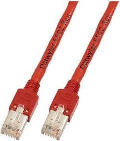 EFB Elektronik TM11 Dätwyler Uninet Patchkabel, Cat5e, S/UTP, RJ-45/RJ-45, 20m, rot