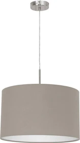 Eglo Pasteri 38cm Pendelleuchte/Schirmleuchte taupe
