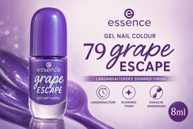 Essence gel nail colour Nagellack 79 grape escape, 8ml