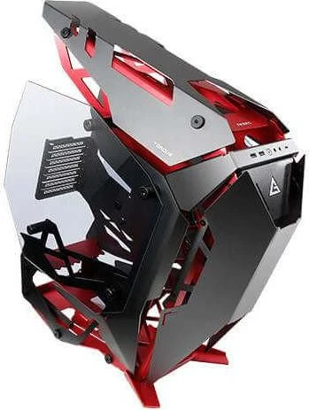 Antec Torque, anthrazit/rot, Glasfenster
