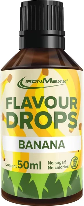 IronMaxx Flavour Drops Banane 50ml